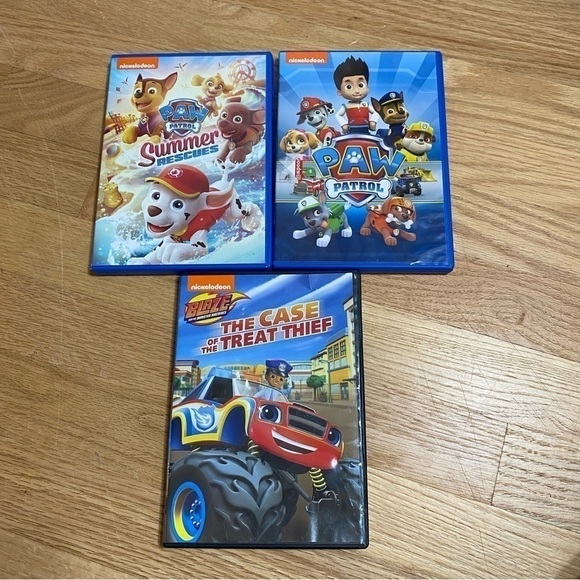 Nickelodeon | Media | Paw Patrol Blaze Dvd Bundle Lot Nickelodeon Kids ...